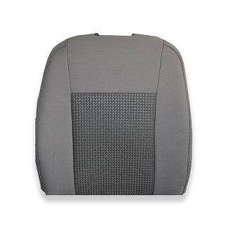 Чехлы на сиденье Comfort (без подголовника) Premium на ZAZ Forza серые Pokrov Cover