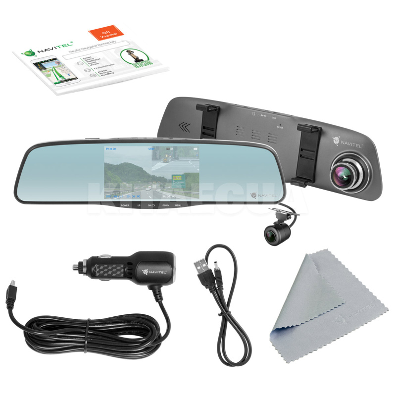 Автомобильный видеорегистратор 5" Full HD 1920х1080 NAVITEL (MR250) - 5
