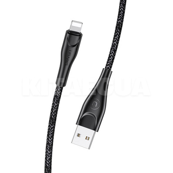 Кабель USB Lightning 2А U41 2м чорний USAMS (SJ394USB01)