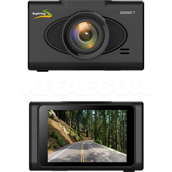 Відеореєстратор Full HD (1920x1080) USB, Wi-Fi, Speedcam, GPS, магнітне кремління Expert 7 Aspiring (W6803) - 2