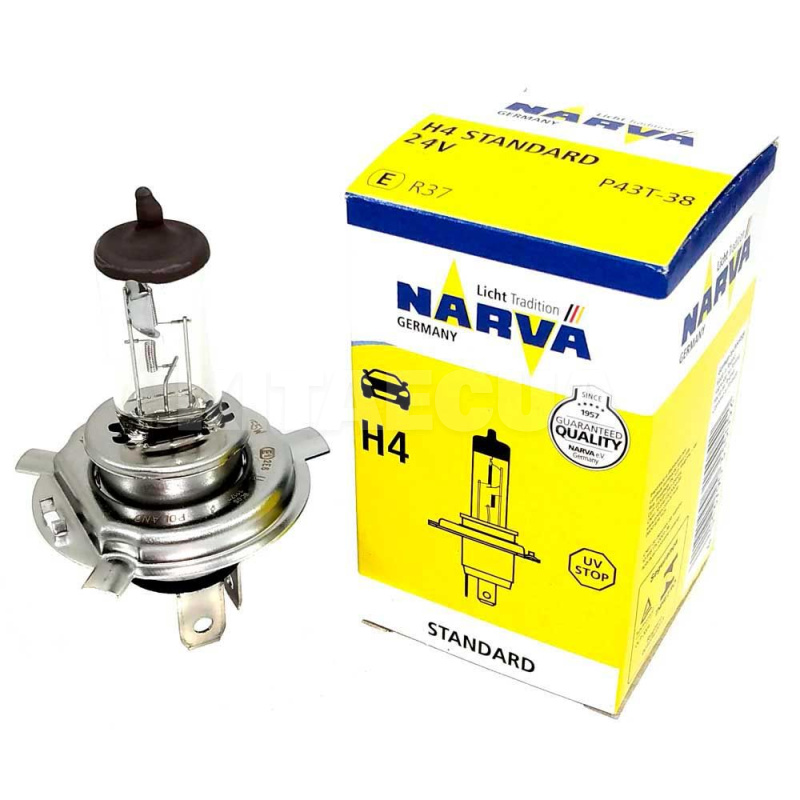 Галогенна лампа H4 75/70W 24V NARVA (48892)