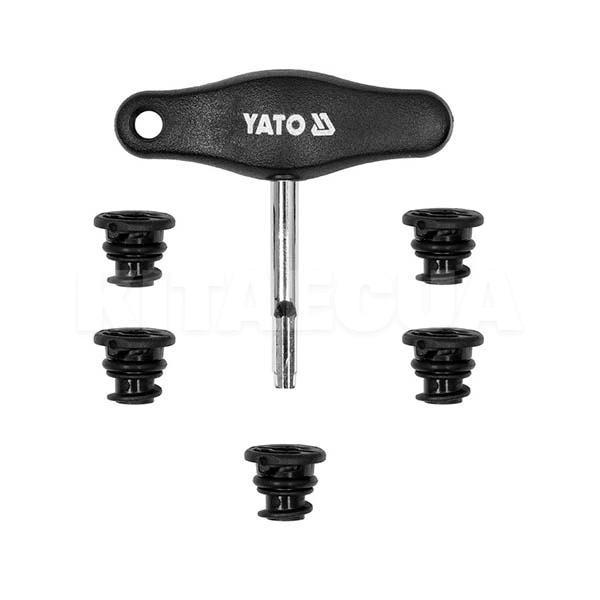 Набор для замены автомобильных масляных пробок с Т-видным воротком YATO (YT-05994)