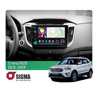 Штатная магнитола PRO 10464 4+64 Gb 10 Hyundai Creta IX25 2015-2019 SIGMA4car