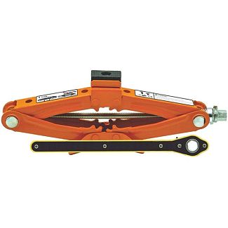 Домкрат механический ромбовидный до 1т (100мм-350мм) с трещоткой EL 100 810 ELEGANT