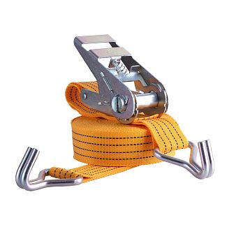 Ремень стяжной с храповым механизмом 10м 2.5т (в пластике) VITOL