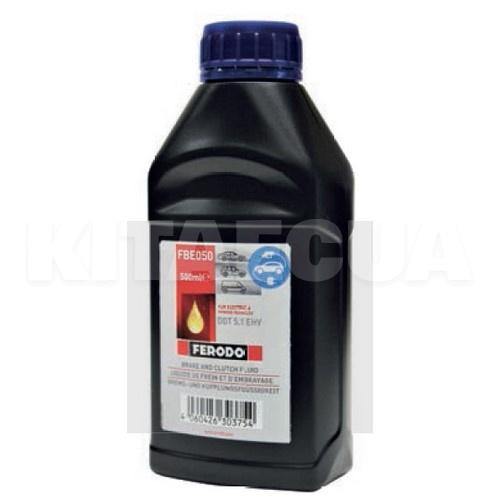 Тормозная жидкость 0.5л DOT5.1 FERODO (FE FBE050)