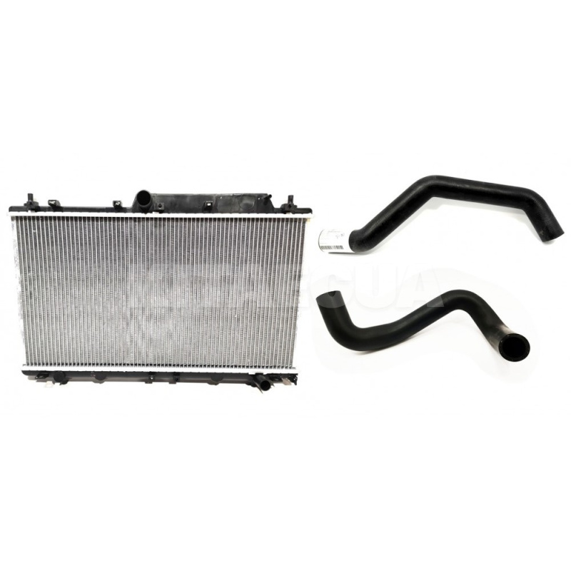 Радиатор охлаждения с патрубками KLM Autoparts на Chery ELARA (A21-1301110-A21-1303201-A21-1303301-K)