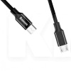 Кабель USB micro-USB 1.5м чорний BASEUS (CAMYW-B01)
