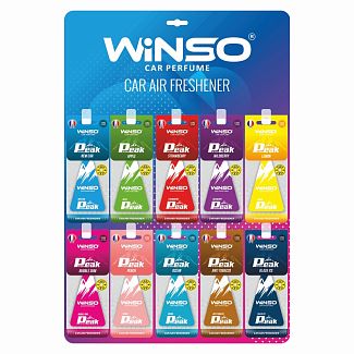 Ароматизатор "мікс" Peak Aroma Mix Display на планшеті 50 шт. Winso