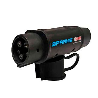 Перехідник 7.4 квт 32А 1-фаза TYPE 1 (станція) - GB/T AC (китайське авто) SPARKS