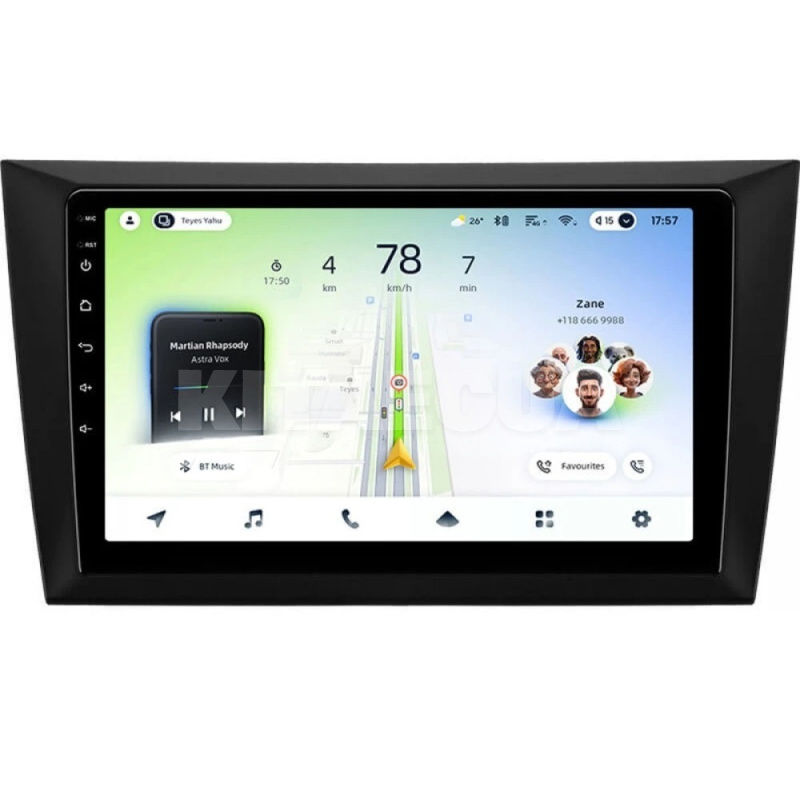 Штатная магнитола CC4L 4+64 Gb 9" Volkswagen Golf 6 2008-2016 Teyes (72308)