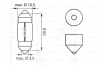 Лампа накаливания 12V 10W Pure Light Bosch (BO 1987302227)