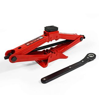 Домкрат механічний ромбоподібний до 2т (110-410мм) з тріскачкою MAXION