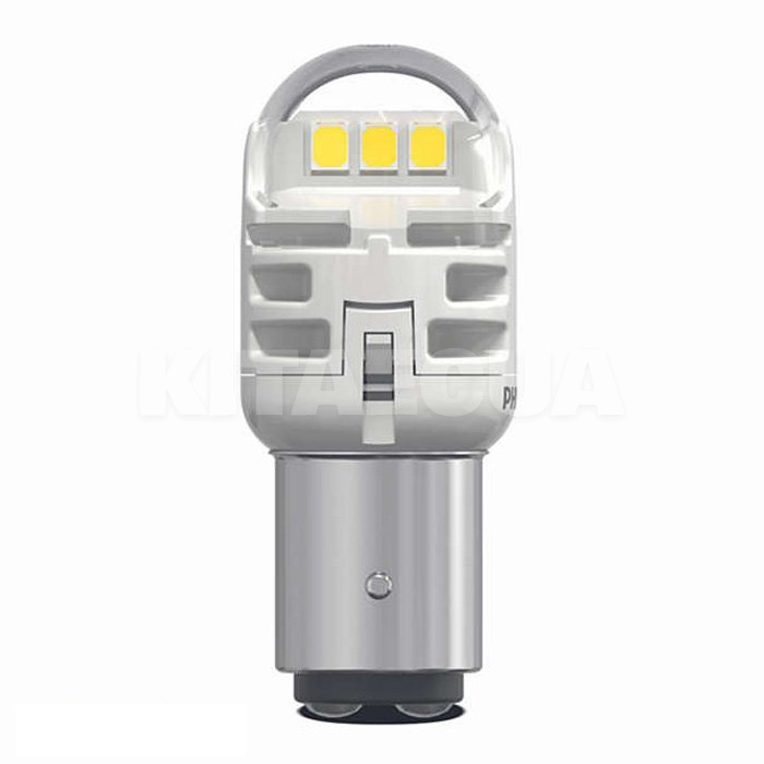 LED лампа для авто Ultinon Pro6000 BAY15d 2.5/0.5W 6000К (комплект) PHILIPS (11499CU60X2) - 2