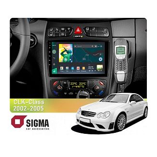 Штатна магнітола X9232 2+32 Gb 9" Mercedes Benz CLK Class A209 2002-2005 (F2)(L1) SIGMA4car