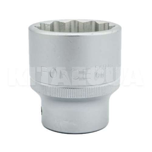 Головка торцевая 12-гранная 46 мм 3/4" 48 мм FORCE (FOR 56946)