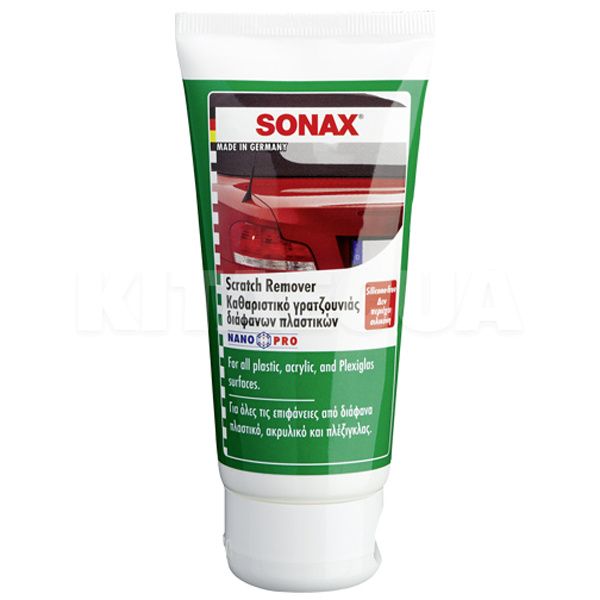 Полироль для фар и прозрачного пластика 75мл NanoPro Scratch Remover Sonax (305000)