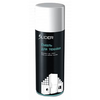 Краска для бытовой техники 400мл белая LIDER