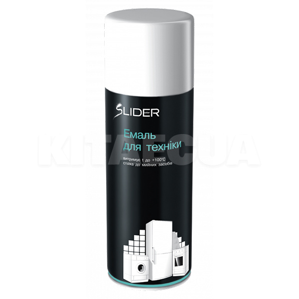 Фарба для побутової техніки 400мл біла LIDER (112844-LIDER)