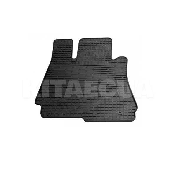Резиновый коврик передний левый Mercedes Benz W221 S (2005-2013) MS клипсы Stingray (1012114 ПЛ)