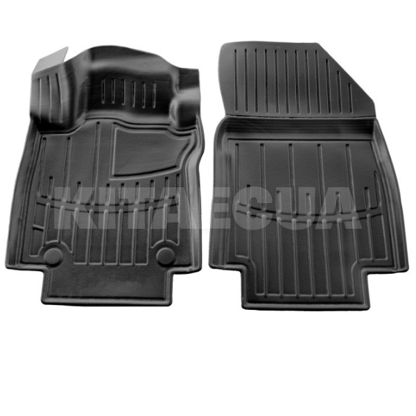 3D килимки передні Renault Clio IV (2012-2019) RN2 кліпси Stingray (5018372)