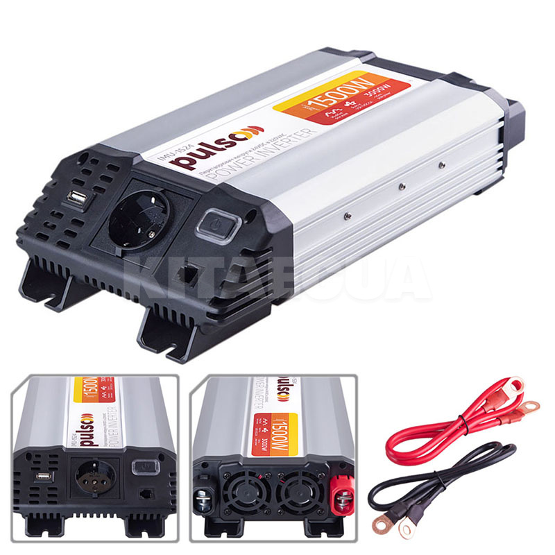 Інвертор 24-220В 1500Вт PULSO (IMU-1524) - 2