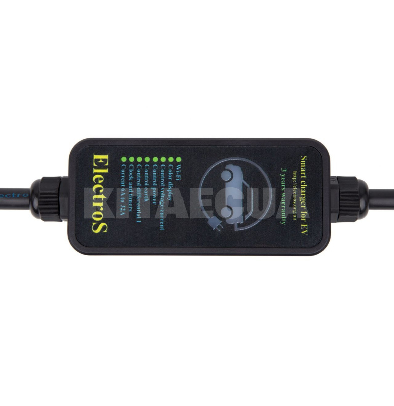 Зарядка Volkswagen ID.4 7.4 кВт 32A 1-фаза GB/T AC (китайское авто) WI-FI ElectroS на VOLKSWAGEN ID.4 (7GBTWIFI) - 2
