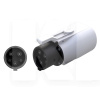 Переходник 7.4 кВт 32А 1-фаза Type 2 (станция) - Type 1 (американское авто) с фиксатором UACHARGER (A-C-AD-2-1F)