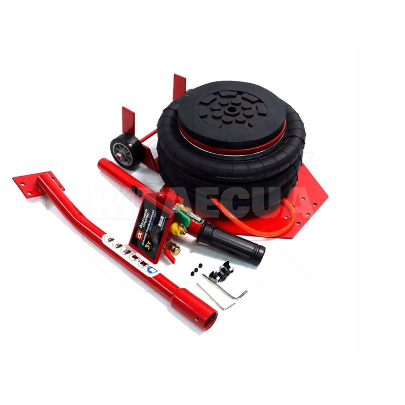 Домкрат пневматический подкатной до 3т (150-400мм) Дорожня карта (DK-01-A0301) - 3