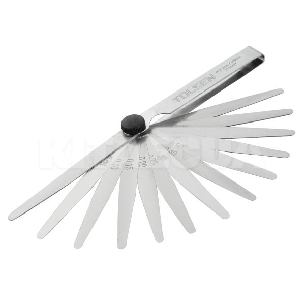 Комплект щупов для измерения зазоров (13 шт.) 0.05-1 мм TOLSEN (35044) - 2