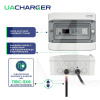 Зарядка для электромобиля 9.2 кВт 40А 1-фаза Type 1 (американское авто) 4.6м WALL WiFi UACHARGER (CHS-WLWF220911-23)
