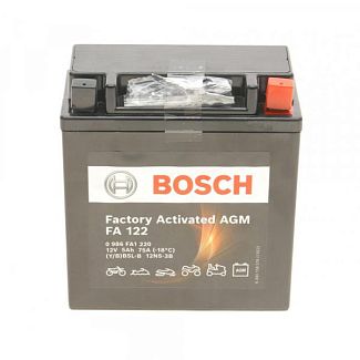 Мото акумулятор FA 122 5Аг 75А "+" зліва Bosch