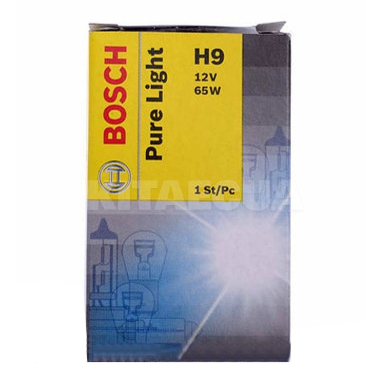 Галогенна лампа H9 65W 12V Pure light Bosch (BO 1987302082) - 2