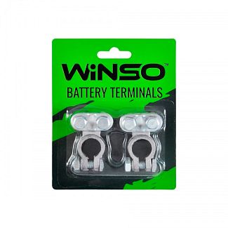 Клеммы аккумуляторные свинцовые 2шт. Winso
