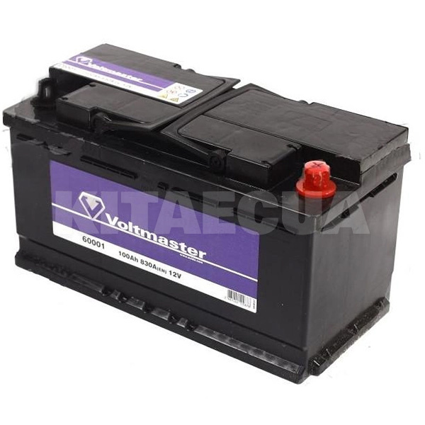 Аккумулятор автомобильный 100Ач 830А "+" справа Voltmaster (60001)