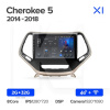 Штатна магнітола X1 2+32Gb 10" Jeep Cherokee 5 KL 2014-2018 Teyes (26820)