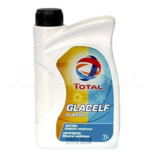 Антифриз-концентрат синий 1л G11 -37ºС Glacelf Eco BS TOTAL (209226)