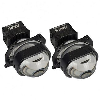 BI LED линзы в фары Z7 Square 3'' 48/55W 5500K AMS