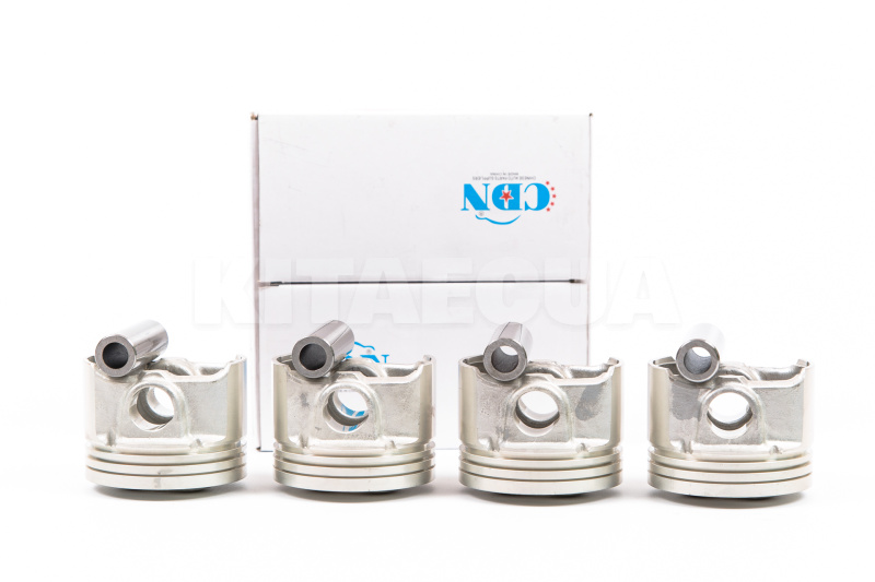 Поршни двигателя STD (с пальцами) 4шт 1.6L CDN на Chery AMULET (480EF-1004015) - 3