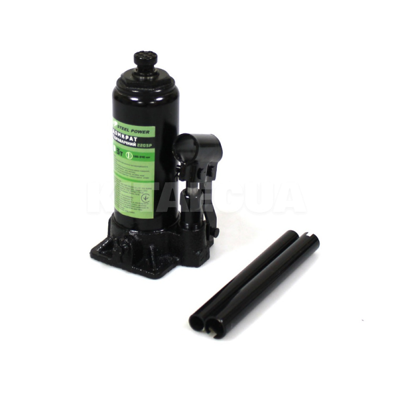 Домкрат гидравлический бутылочный до 3т (180-340мм) STEEL POWER (SPR 2203P) - 4