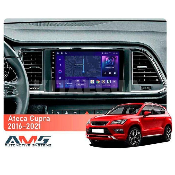 Штатна магнітола MOSS M3 4+32 ГБ 9" Seat Ateca Cupra 2016-2021 AMS (50647) - 2