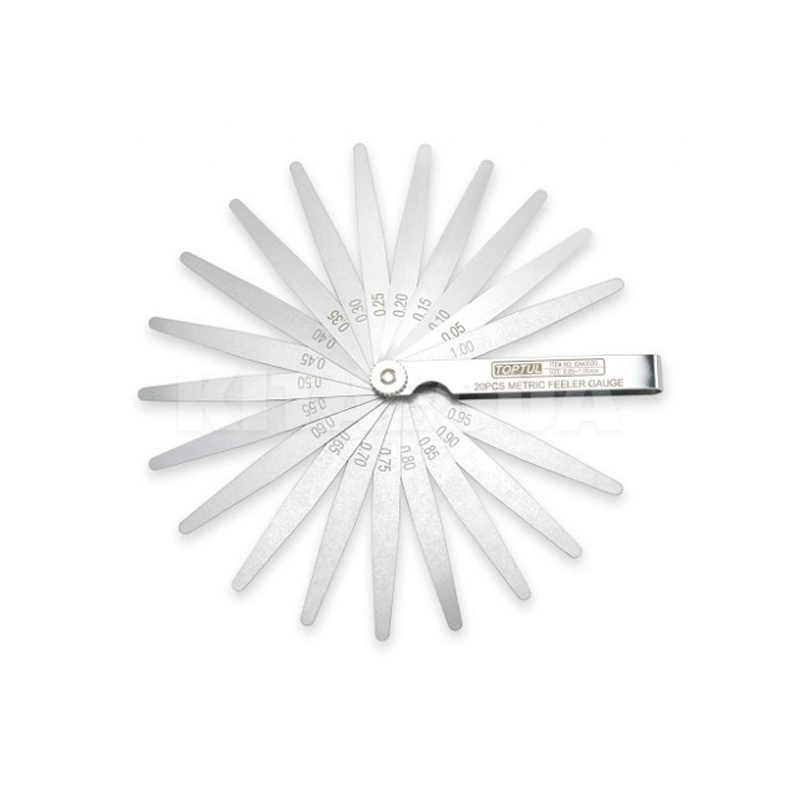 Набор щупов 20шт. TOPTUL (ICAA0020-TOPTUL)