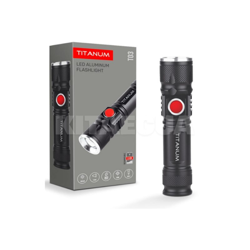 Портативний світлодіодний ліхтарик TITANUM (TLF-T03)