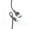 Кабель USB - Type-C 5A X33 1м черный HOCO (6931474706119)