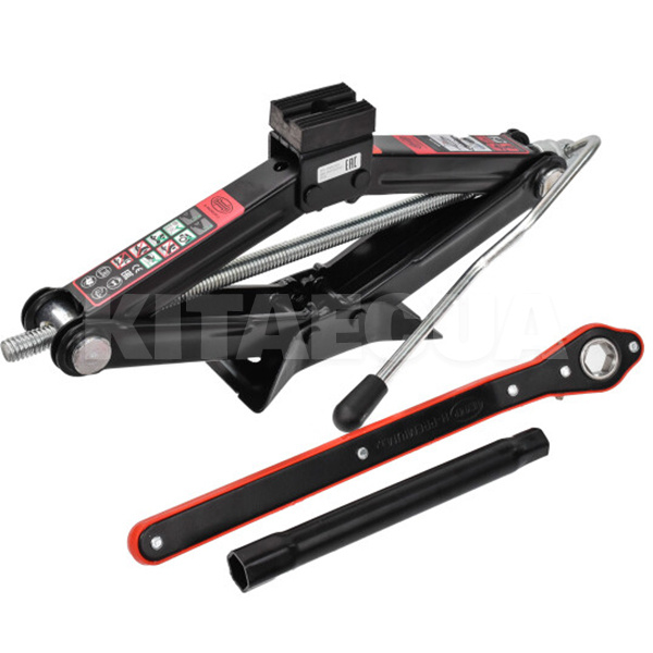 Домкрат механічний ромбоподібний до 1.5т (104мм-380мм) з тріскачкою 347 160 HE HEYNER (347160-HEYNER)