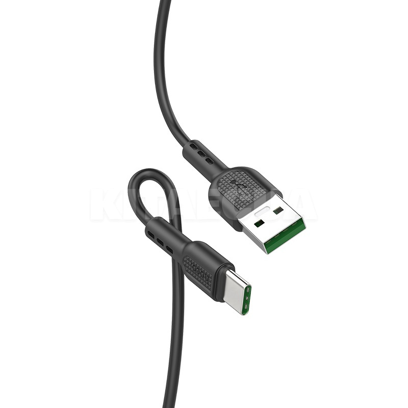 Кабель USB - Type-C 5A X33 1м черный HOCO (6931474706119) - 2
