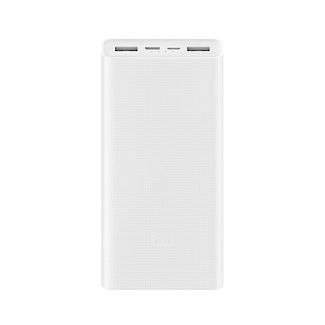 Повербанк Mi Power Bank 3 20000 mAh 18W белый Xiaomi