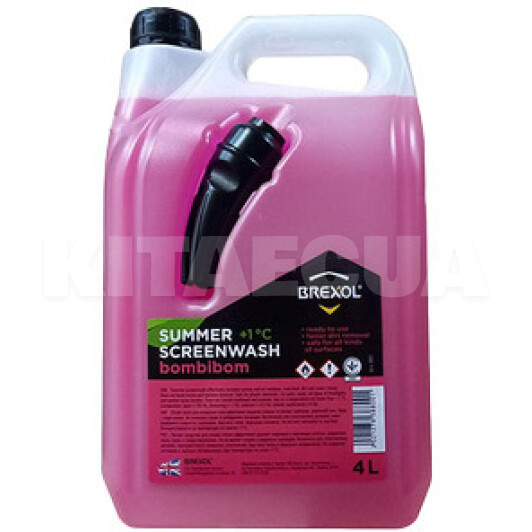 Омивач літній 4л "жуйка" BomBiBom BREXOL (BRX-082)