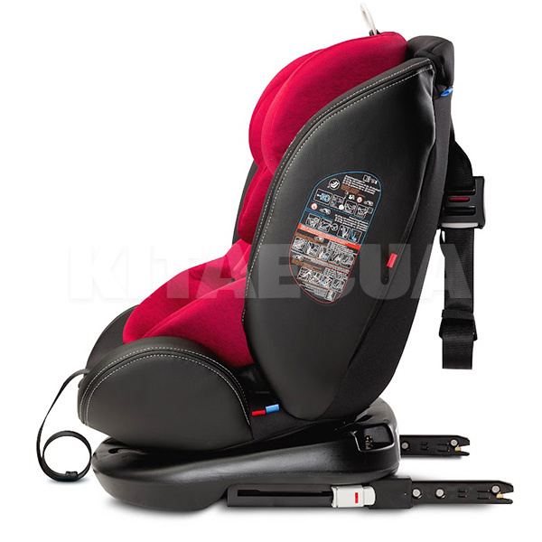Автокрісло дитяче Mundo Isofix Red 0-36 кг Caretero (TERO-2604) - 4