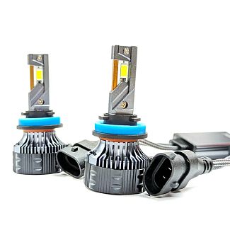 LED лампа для авто R20 H11 50W 6000K (комплект) HeadLight